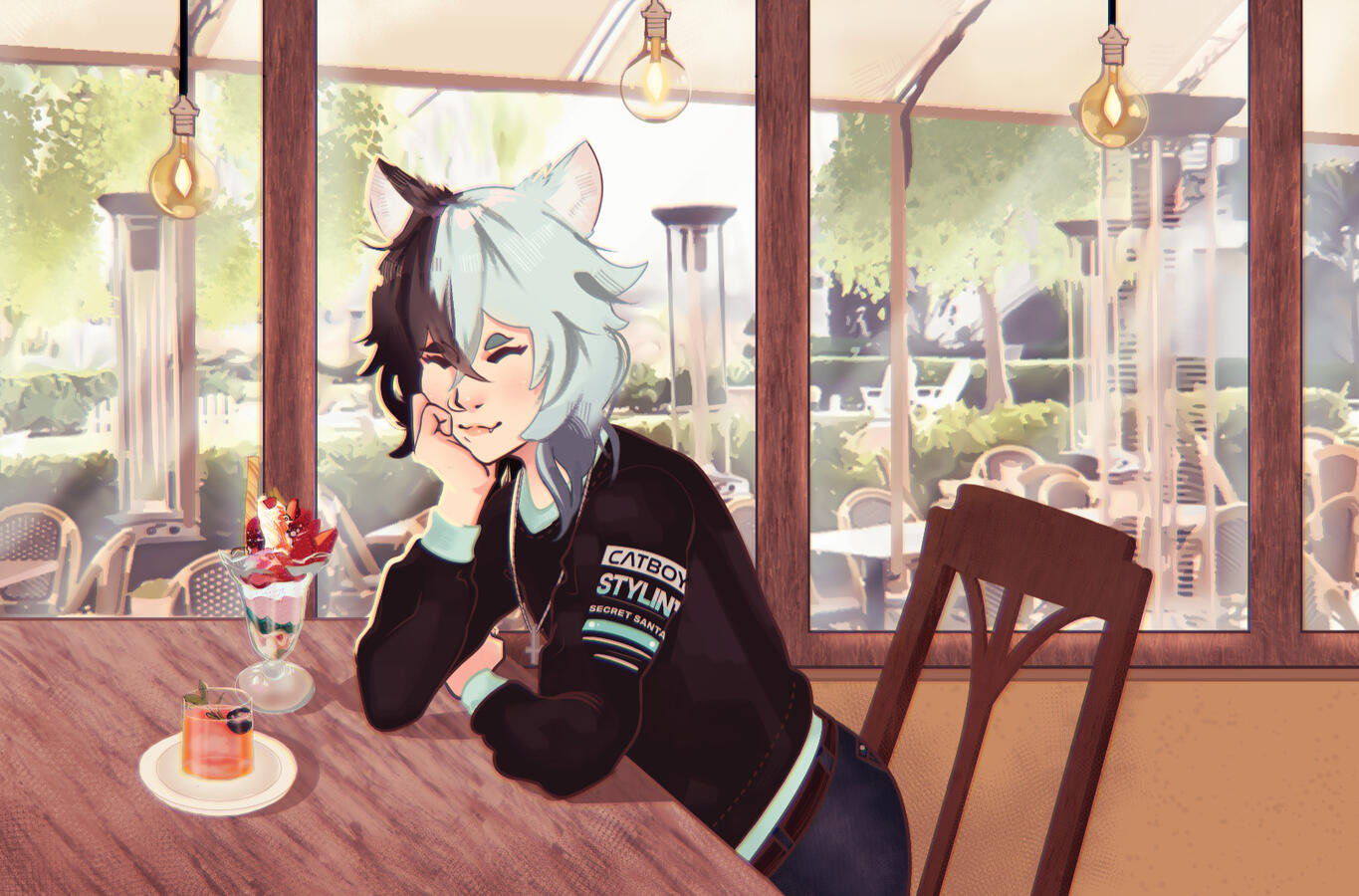 Another secret santa drawing for a friend in 2021