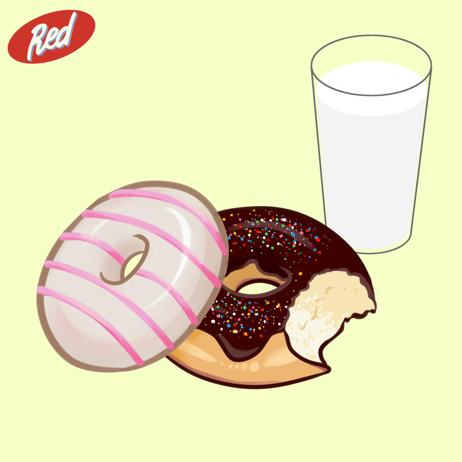 I tried to do a food study a while ago. It included donuts.